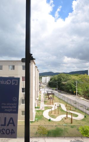 Apartamento para alugar com 41m², 2 quartos e 1 vagaPlaca instalada