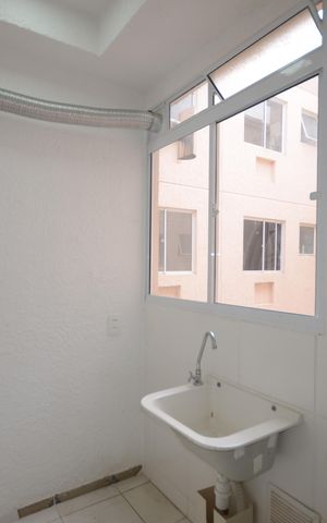 Apartamento para alugar com 41m², 2 quartos e 1 vagaCozinha e Área de Serviço