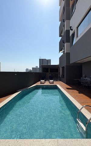 Apartamento à venda com 40m², 2 quartos e 1 vaga Apartamento à venda com 40m², 2 quartos e 1 vagaÁrea comum - Piscina