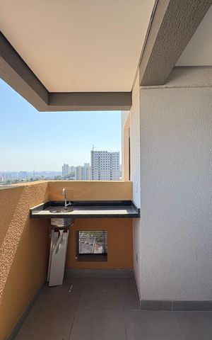 Apartamento à venda com 40m², 2 quartos e 1 vaga Apartamento à venda com 40m², 2 quartos e 1 vagaSacada