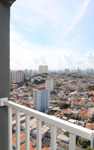 Apartamento à venda com 31m², 1 quarto e sem vagaVaranda do Quarto