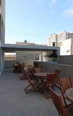 Apartamento à venda com 31m², 1 quarto e sem vagaÁrea comum - Churrasqueira
