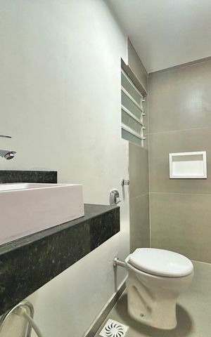 Apartamento para alugar com 49m², 1 quarto e sem vaga Apartamento para alugar com 49m², 1 quarto e sem vagaBanheiro