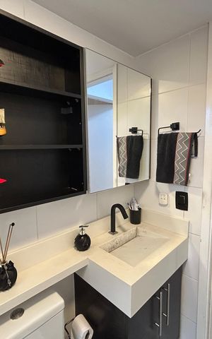 Apartamento para alugar com 50m², 2 quartos e 1 vagaBanheiro Social