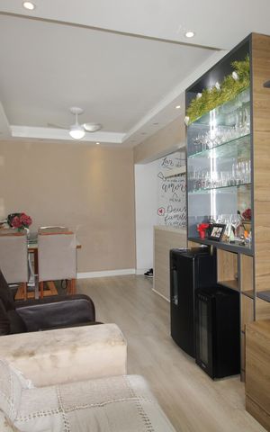 Apartamento para alugar com 50m², 2 quartos e 1 vagaSala