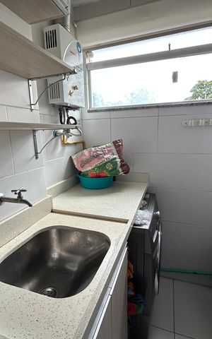 Apartamento para alugar com 50m², 2 quartos e 1 vagaÁrea de Serviço