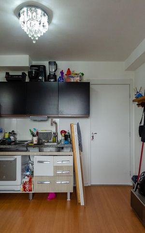 Studio à venda com 26m², 1 quarto e sem vaga Studio à venda com 26m², 1 quarto e sem vagaSala