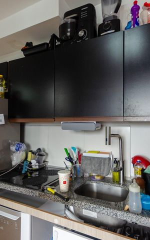 Studio à venda com 26m², 1 quarto e sem vaga Studio à venda com 26m², 1 quarto e sem vagaCozinha