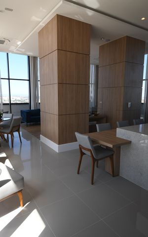 Studio à venda com 48m², 1 quarto e 1 vagaÁrea comum - Salão de festas