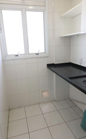 Apartamento para alugar com 55m², 2 quartos e 1 vagaCozinha e Área de Serviço