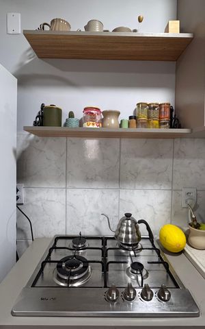 Apartamento à venda com 50m², 1 quarto e 1 vagaCozinha