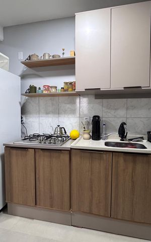 Apartamento à venda com 50m², 1 quarto e 1 vagaCozinha