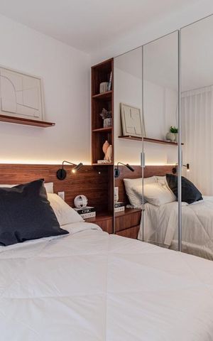 Apartamento à venda com 41m², 1 quarto e sem vagaQuarto