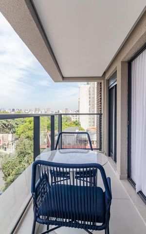 Apartamento à venda com 41m², 1 quarto e sem vagaVaranda