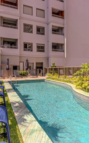 Apartamento para alugar com 45m², 1 quarto e sem vaga Apartamento para alugar com 45m², 1 quarto e sem vagaPiscina