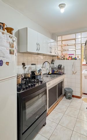 Apartamento à venda com 55m², 1 quarto e sem vaga Apartamento à venda com 55m², 1 quarto e sem vagaCozinha