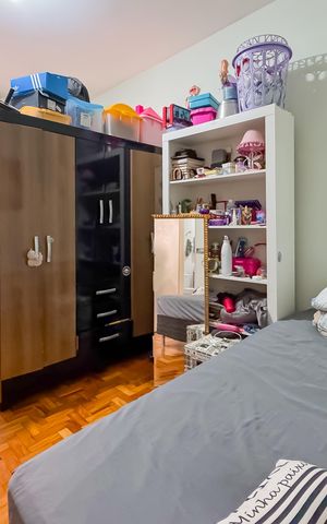 Apartamento à venda com 55m², 1 quarto e sem vaga Apartamento à venda com 55m², 1 quarto e sem vagaQuarto