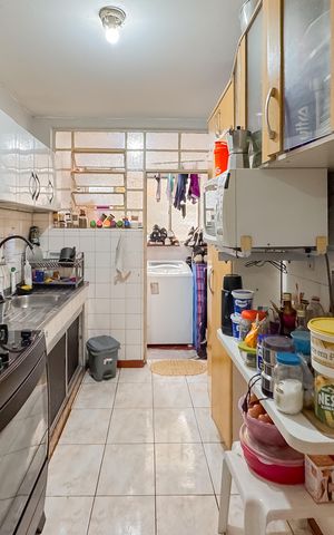 Apartamento à venda com 55m², 1 quarto e sem vaga Apartamento à venda com 55m², 1 quarto e sem vagaCozinha