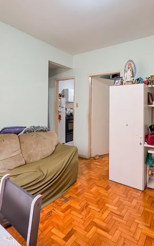Apartamento à venda com 55m², 1 quarto e sem vaga Apartamento à venda com 55m², 1 quarto e sem vagaSala