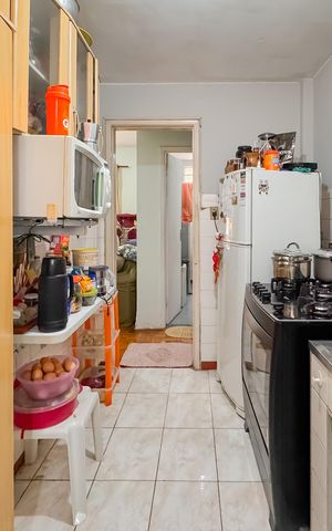Apartamento à venda com 55m², 1 quarto e sem vaga Apartamento à venda com 55m², 1 quarto e sem vagaCozinha