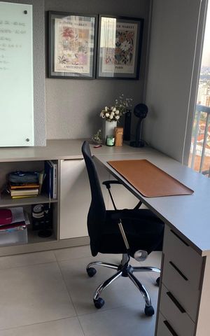Apartamento à venda com 37m², 1 quarto e sem vaga Apartamento à venda com 37m², 1 quarto e sem vagaVaranda