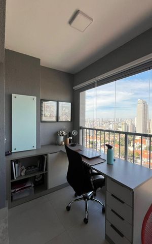 Apartamento à venda com 37m², 1 quarto e sem vaga Apartamento à venda com 37m², 1 quarto e sem vagaVaranda