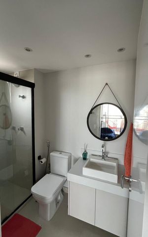 Apartamento à venda com 37m², 1 quarto e sem vaga Apartamento à venda com 37m², 1 quarto e sem vagaBanheiro