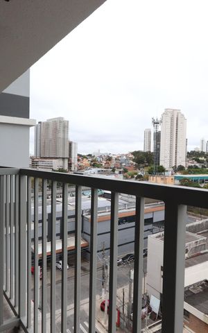 Studio para alugar com 23m², 1 quarto e sem vagaVaranda