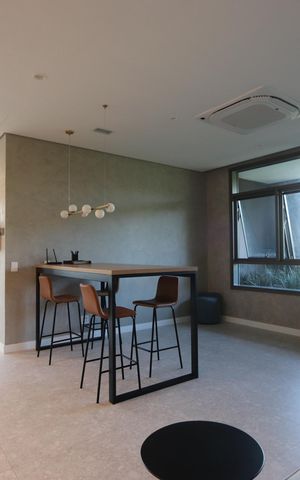 Studio para alugar com 23m², 1 quarto e sem vagaÁrea comum - Home Office