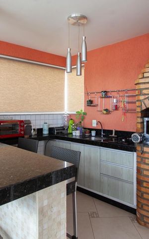 Apartamento à venda com 180m², 4 quartos e 2 vagas Apartamento à venda com 180m², 4 quartos e 2 vagasEspaço Gourmet