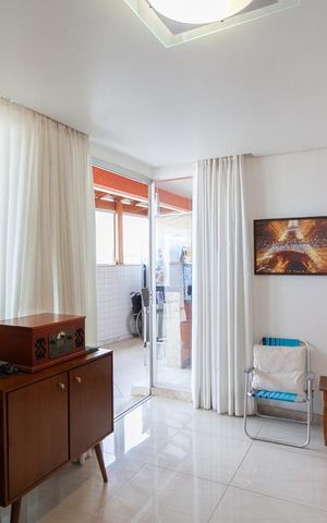 Apartamento à venda com 180m², 4 quartos e 2 vagas Apartamento à venda com 180m², 4 quartos e 2 vagasSala 2