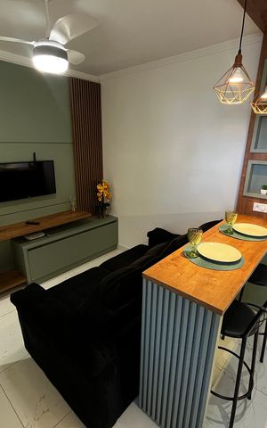 Studio à venda com 29m², 1 quarto e sem vagaSala/Cozinha