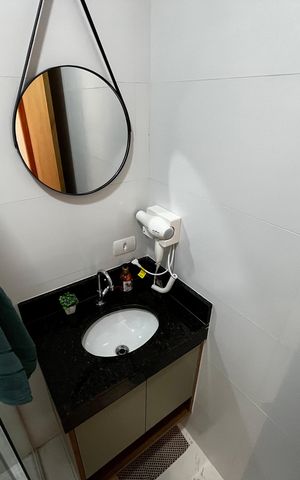 Studio à venda com 29m², 1 quarto e sem vagaBanheiro