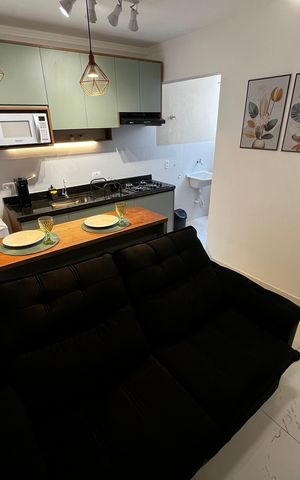 Studio à venda com 29m², 1 quarto e sem vagaSala/Cozinha