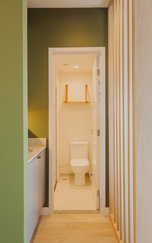 Studio para alugar com 29m², 1 quarto e sem vagaBanheiro Social