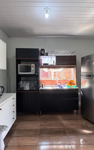 Casa à venda com 90m², 2 quartos e 2 vagas Casa à venda com 90m², 2 quartos e 2 vagasSala/Cozinha
