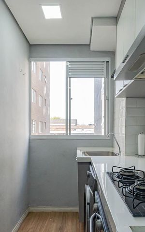 Apartamento à venda com 42m², 2 quartos e sem vagaCozinha e Área de Serviço