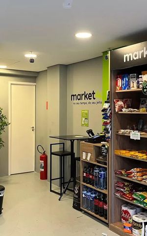 Studio à venda com 24m², 1 quarto e sem vaga Studio à venda com 24m², 1 quarto e sem vagaMercado 24h