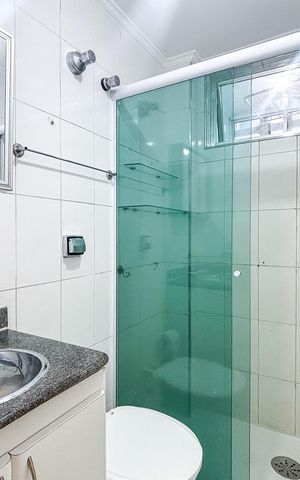 Apartamento para alugar com 58m², 2 quartos e sem vagaBanheiro Social