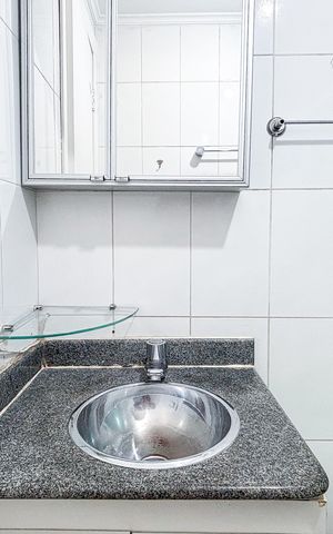 Apartamento para alugar com 58m², 2 quartos e sem vagaBanheiro Social
