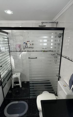 Apartamento à venda com 198m², 4 quartos e 3 vagasBanheiro da Suíte