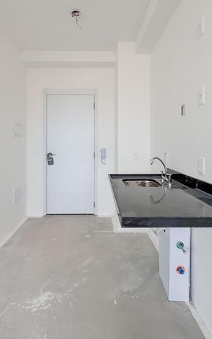 Studio à venda com 25m², 1 quarto e sem vaga Studio à venda com 25m², 1 quarto e sem vagaCozinha