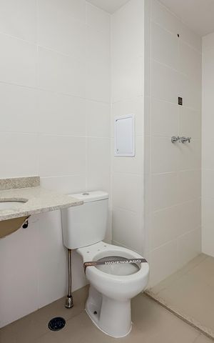 Studio à venda com 25m², 1 quarto e sem vaga Studio à venda com 25m², 1 quarto e sem vagaBanheiro
