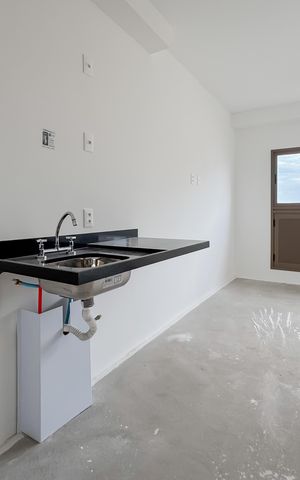 Studio à venda com 25m², 1 quarto e sem vaga Studio à venda com 25m², 1 quarto e sem vagaCozinha