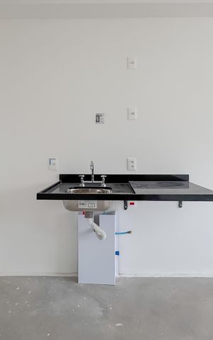 Studio à venda com 25m², 1 quarto e sem vaga Studio à venda com 25m², 1 quarto e sem vagaCozinha