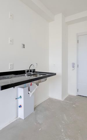 Studio à venda com 25m², 1 quarto e sem vaga Studio à venda com 25m², 1 quarto e sem vagaCozinha