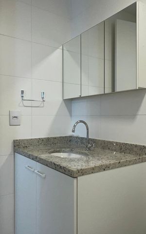 Apartamento à venda com 24m², 1 quarto e sem vagaBanheiro da Suíte
