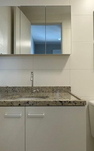 Apartamento à venda com 24m², 1 quarto e sem vagaBanheiro da Suíte