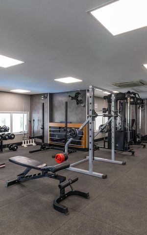 Apartamento para alugar com 53m², 1 quarto e 1 vaga Apartamento para alugar com 53m², 1 quarto e 1 vagaÁrea comum - Academia