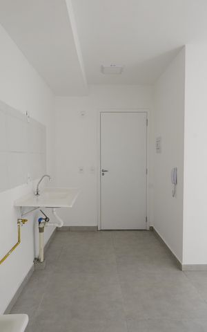 Apartamento à venda com 33m², 2 quartos e sem vagaCozinha e Área de Serviço
